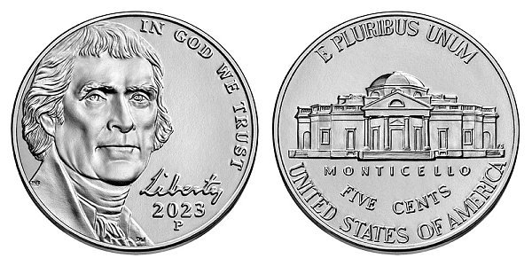 2023 P Jefferson Nickel 