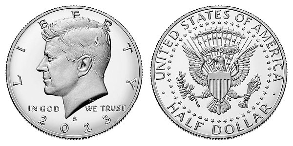 2023 S Proof Kennedy Half Dollar 