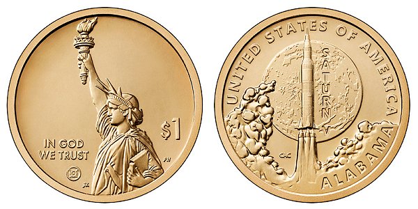 2024 P Alabama American Innovation Dollar 