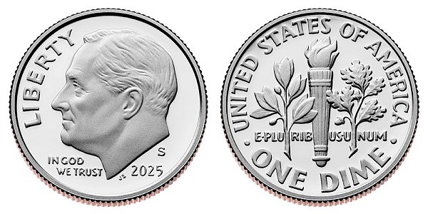 2025 S Silver Proof Roosevelt Dime 