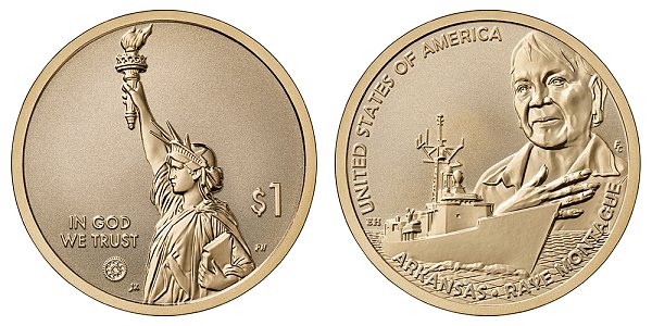 2025 S Reverse Proof Arkansas American Innovation Dollar 