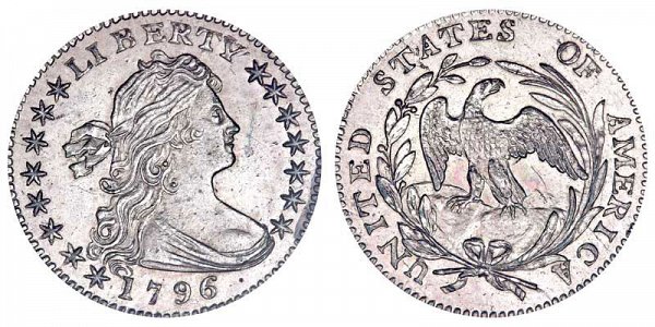 Robert Scot - Draped Bust Half Dime, Small Eagle Reverse Design