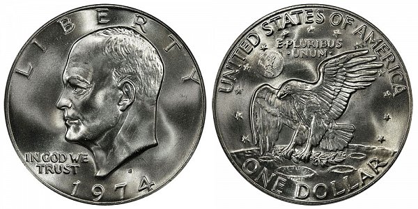 Eisenhower Dollars Clad Composition US Coin