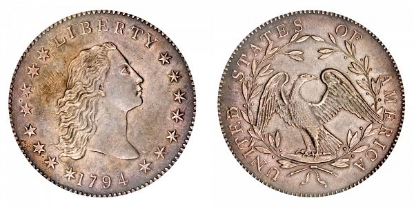 Robert Scot - Flowing Hair Silver Dollar Design