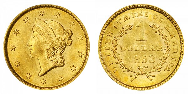 $1 Liberty Head Gold Dollar